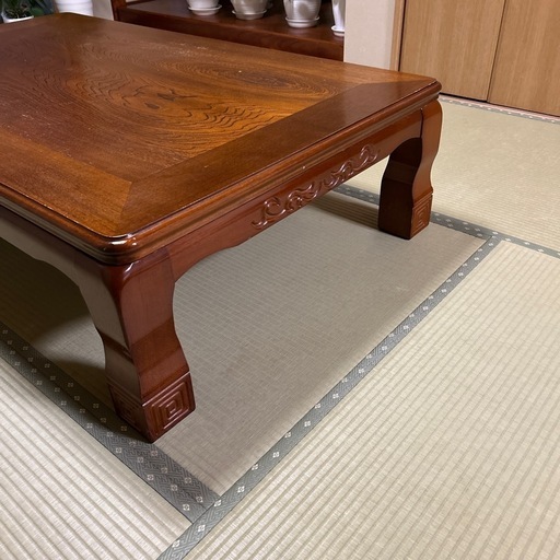 木製こたつ テーブル150x88x37cm