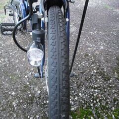 中古６段変速２０インチ折り畳み自転車の画像