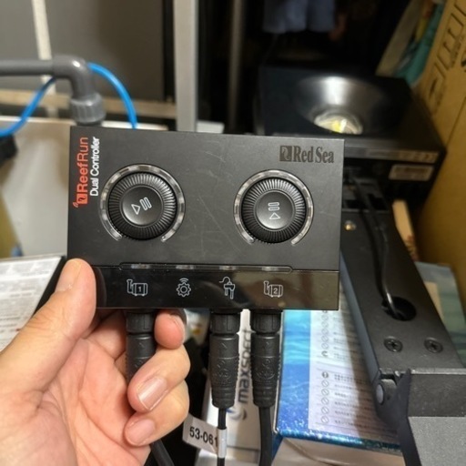 海水魚、サンゴ、レッドシーディアルコントローラー