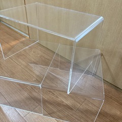 無印良品 アクリル仕切棚・大 の画像