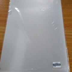 クリアファイル　未使用