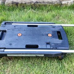 小型台車　折りたたみハンドル・静音タイプ・軽量・樹脂製の画像