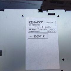 中古カーオーディオ KENWOOD DPX-U77の画像