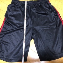 赤ライン　ハーフパンツ　Ｌ
