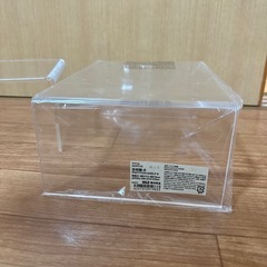 無印良品 アクリル仕切棚・小 の画像