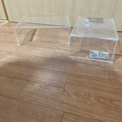無印良品 アクリル仕切棚・小 の画像