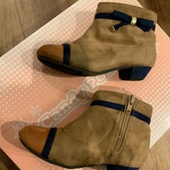 18センチ　ショートブーツ　擦れありの画像