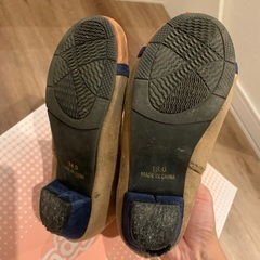 18センチ　ショートブーツ　擦れありの画像