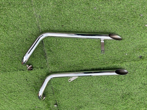 ドラッグスター250（VG5）用ドラッグパイプマフラースラッシュカット