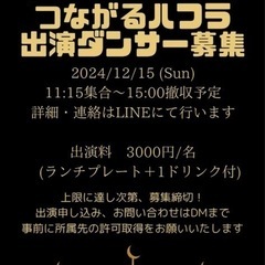 【長野市ベリーダンス】ハフラ出演ダンサー募集！