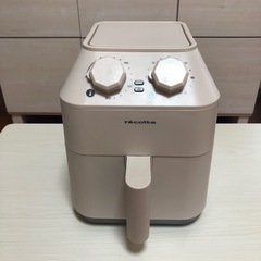 récolte エアーオーブン RAO-1　ノンフライヤー ホワイト