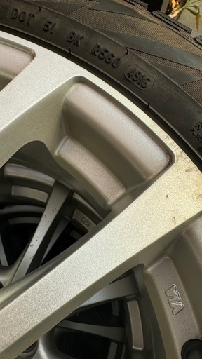 手渡し希望　フォルクスワーゲン純正
ホイール+スタッドレスタイヤセット