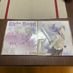 Angel Beats!色紙2枚セット差し上げます！