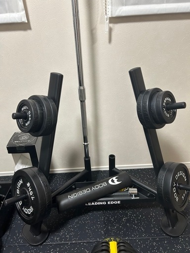 バーベルラック&バーベルプレート