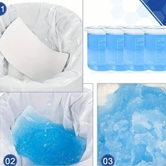 災害時等、吸水トイレシート50枚の画像