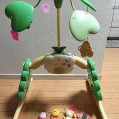 お話中 くまのプーさん　えらべる回転　6WAYジムにへんしんメリー