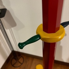 木製ポールハンガー/クレヨンの画像