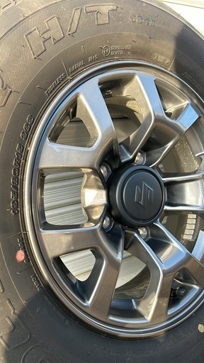 スズキジムニーシエラ純正ホイール＆タイヤ4本セット [美品]