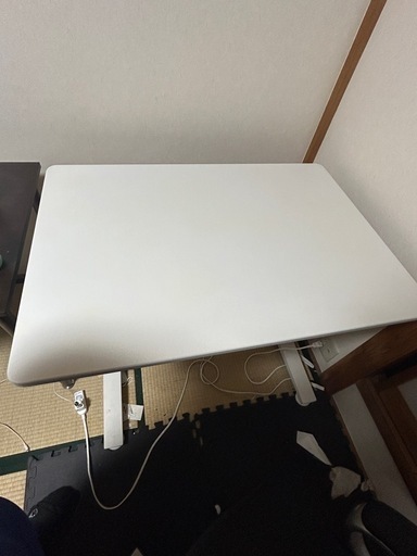 【25日まで】昇降式デスクテーブル