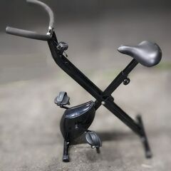 ◆エアロバイク◆黒◆ダイエット◆折り畳み