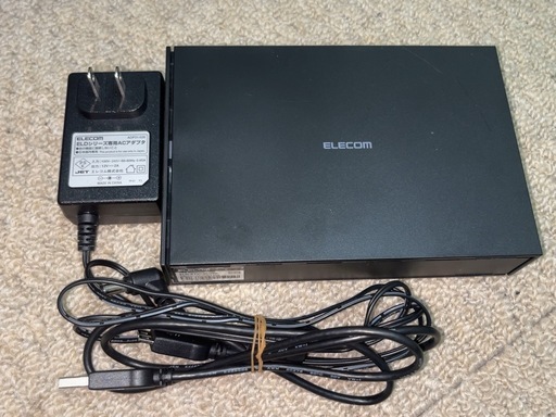 ELECOM HDD ELD BTV020UBK  2TB テレビ録画用