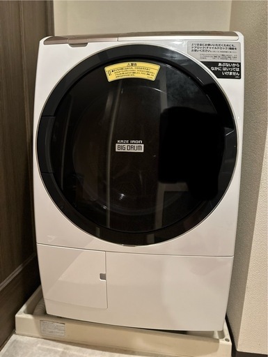 2019年製　日立 ドラム式洗濯機11kg/6kg