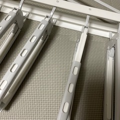 洗濯ハンガー　7連ハンガー　伸縮タイプ　ニトリの画像