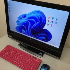 😸【最新Win11】💻NEC デスクトップPC 『超高速 コアi7・新品SSD搭載』Win11 最新office2021付属 管理No6の画像