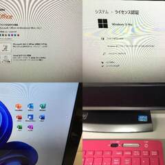 😸【最新Win11】💻NEC デスクトップPC 『超高速 コアi7・新品SSD搭載』Win11 最新office2021付属 管理No6の画像