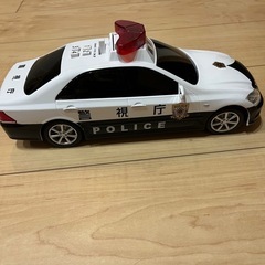 パトカーおもちゃの画像