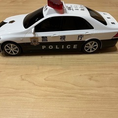 パトカーおもちゃの画像