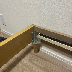ベッドフレーム グランツ ワイドダブル　の画像