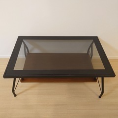 『MERIO Living Table』／ガラステーブル／色・タ...