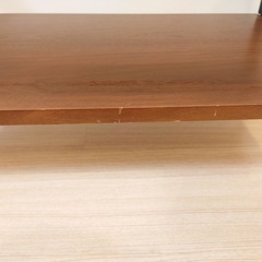 『MERIO Living Table』／ガラステーブル／色・タイプ：ブラック ミドルサイズのリビングテーブル 。 の画像