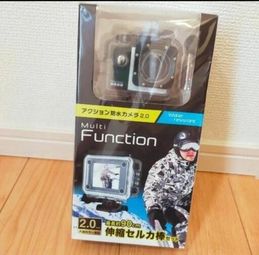 アクション防水カメラ新品未開封