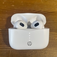 HP ワイヤレスイヤホン　ホワイトの画像