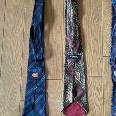 GUCCI、CHANELネクタイ