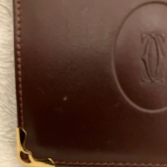 Cartier 名刺入れ 茶色 レザー　本日限定価格！の画像