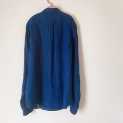 Ralph Lauren ラルフローレン 長袖シャツ キッズXL ネイビーの画像