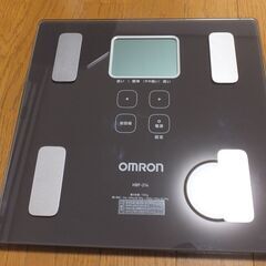 【成立】オムロン 体重体組成計 HBF-214-BW カラダスキャン