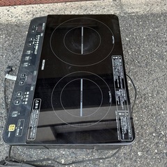 アイリスオーヤマ　IHクッキングヒーター　2口