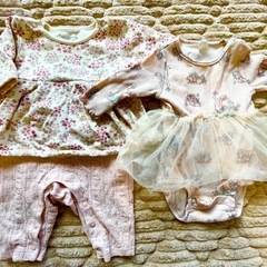 ベビー👶ロンパース・ボトムス他💕秋冬物✨70-80サイズ✨バースデイ🫧の画像