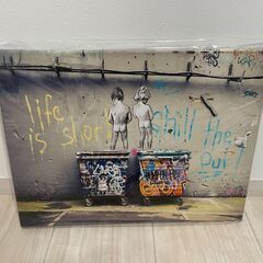 アートポスター ② (Banksy/バンクシー)