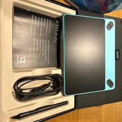 【未使用品】ワコム WACOM Intuos Art ペン＆タッチモデル Sサイズ ミントブルー CTH-490 B0の画像