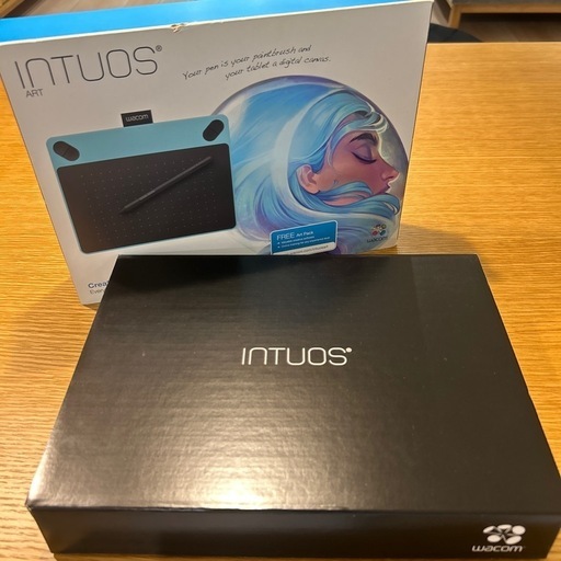 【未使用品】ワコム WACOM Intuos Art ペン＆タッチモデル Sサイズ ミントブルー CTH-490 B0
