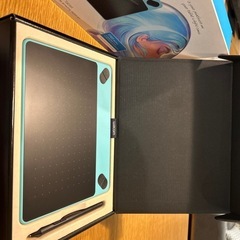 【未使用品】ワコム WACOM Intuos Art ペン＆タッチモデル Sサイズ ミントブルー CTH-490 B0の画像
