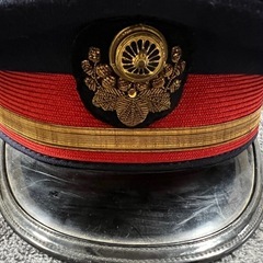 GO-245】国鉄 助役 帽子 記念メダル 功績章 鉄道 コスプレ