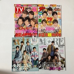 嵐 雑誌 19冊 まとめ売りの画像