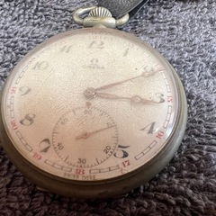 【GO-252】OMEGA オメガ 懐中時計 国鉄 昭和27年の画像