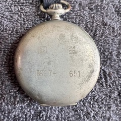 【GO-252】OMEGA オメガ 懐中時計 国鉄 昭和27年の画像